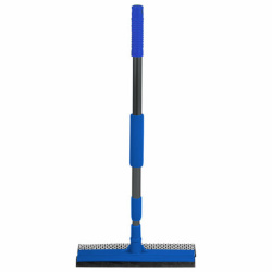 Окномойка с телескопическим черенком из металлопластика 70-120 см и рабочей частью 25 см, ЛЮБАША, 700050