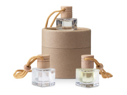 Набор автоароматов в тубусе «Boho 3», Цвет прозрачный