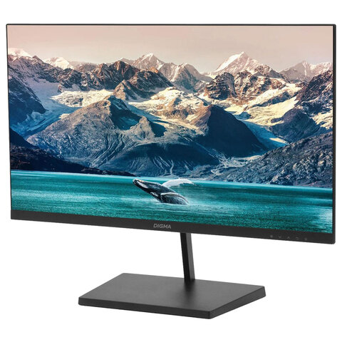 Монитор DIGMA Progress 22A501F 21.5" (54.6 см)/1920x1080/16:9/VA/5ms/250cd/HDMI/DP/VGA/черный, DM22VB01