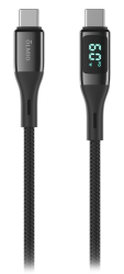 Кабель GEEK, Type-C - Type-C, USB2.0, 1.2м, черный, OLMIO