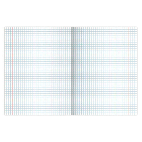 Тетради 12 л. КОМПЛЕКТ 10 шт. BRAUBERG КЛАССИКА, клетка, обложка картон, СИНЯЯ, 106651
