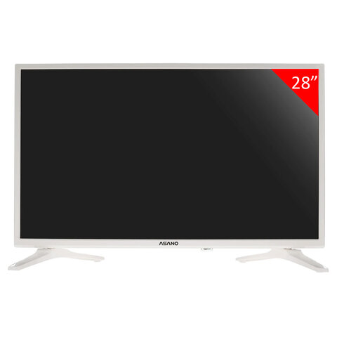 Телевизор ASANO 28LH5011T, 28" (71 см), 1366x768, HD, 16:9, Салют ТВ, Wi-Fi, белый