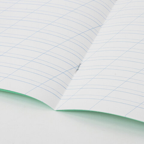 Тетради ДЭК 12 л. КОМПЛЕКТ 20 шт., с ЗЕЛЁНОЙ обложкой, ЮНЛАНДИЯ, клетка+косая линия, 106752