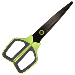 Ножницы BRAUBERG "JET Special", салатовые, 175 мм, 3-сторонняя заточка, тефлоновое покрытие, 238851