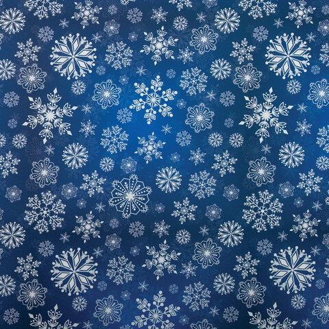 Бумага упаковочная новогодняя НАБОР 3 шт., "Blue Collection", 70х100 см, 3 дизайна, ЗОЛОТАЯ СКАЗКА, 592058