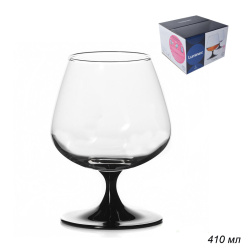 Фужер для коньяка 4 штуки 410 мл Домино /J3030 /уп 4/ Люминарк