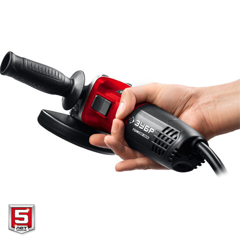 Машина шлифовальная угловая 1000 Вт, 11000 об/мин, диск 125 мм, ЗУБР Мастер УШМ-125-1005