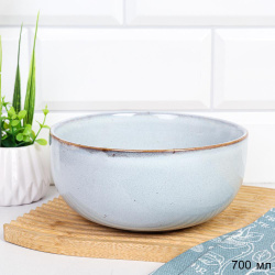 Тарелка суповая 700 мл / 88012-5,7 /уп 6/24/ Глазурованное реактивное покрытие ДОП СКИДКА НА КОРОБ 2%