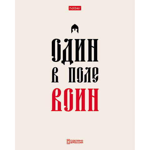 Тетрадь А5, 48 л., HATBER, скоба, клетка, обложка картон, тиснение, "Истинные истины" (микс в ПУ), 096224, 48Т5тВ1