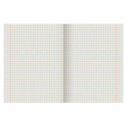 Тетрадь ЗЕЛЁНАЯ обложка 24 л., клетка с полями, офсет №2 ЭКОНОМ, "ПИФАГОР", 107125