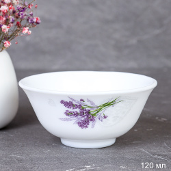 Пиала 120 мл 90 мм Розетка / FW40XN-(7131) /уп 6/72/ Лаванда