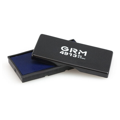 Подушка сменная 59х23 мм, синяя, для GRM 4913P3, Ideal 4913, TRODAT 4913, GRM Hummer 4913, 171000017