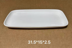 Блюдо прямоугольное 31,5х15 см / DR-1036 /уп 32/