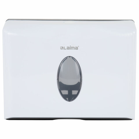 Диспенсер для полотенец бытовой LAIMA HOME (Система H2), Z-сложения, белый, ABS, 609108, M-5823B-W