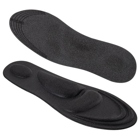 Стельки для обуви с супинатором 4D COMFORT PLUS, материал FOAM, размер RU 34-39 / EU 35-40, с линиями выреза, SHEGRA (ШЕГРА), 700744