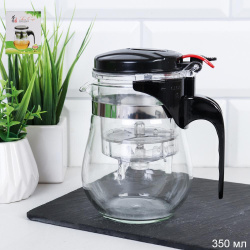 Чайник заварочный (френч) 350 мл / 350KR /уп 100/*