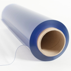 Плёнка прозрачная ПВХ "Гибкое стекло" 1мм рулон ширина 1,2*30м. (36кв.м)