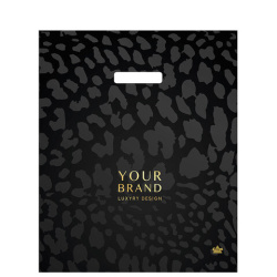 Пакет с вырубной ручкой ПВД, 45х38 см, "Премиальный", 60 мкм, н00228483