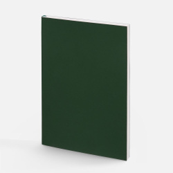 Ежедневник Flat Light ver.2, недатированный, зеленый, 14,7х20,6х1 см