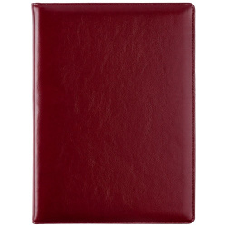 Папка адресная Signature, бордовая, 33х24х2,7 см