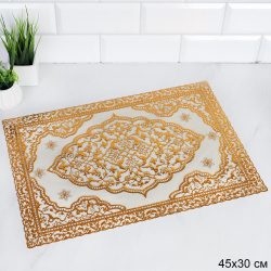 Салфетка для сервировки стола 30x45 см 10 штук набор / YG-150 /уп 60/золото