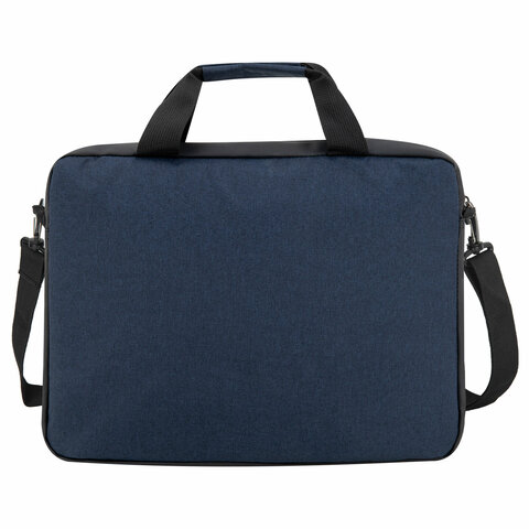 Сумка портфель HEIKKI FORWARD (ХЕЙКИ) с отделением для ноутбука 15,6", темно-синяя, 29х40х9 см, 272612