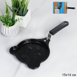 Сковорода фигурная 14 см Тигренок / TG-308 /уп 130 / цв кор