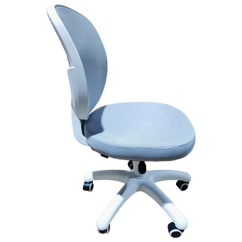 Кресло детское BRABIX KIDS "MG-230", без подлокотников, сетка/ткань TW, серое, 533321