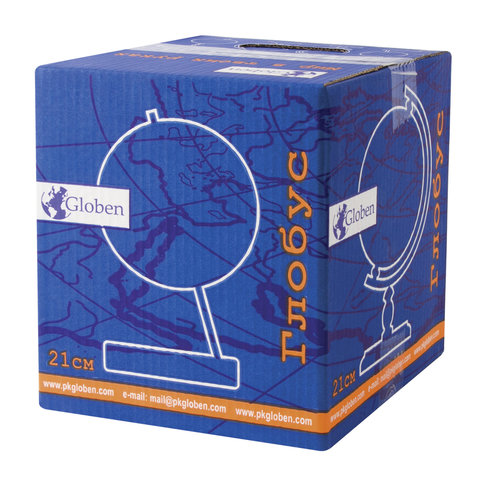 Глобус физический / политический GLOBEN "Классик", диаметр 210 мм, с подсветкой, К012100089