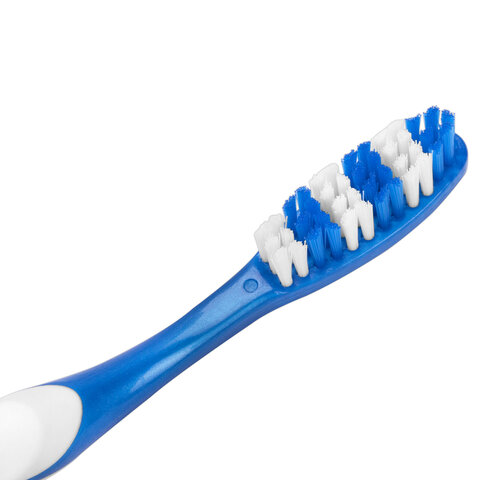 Зубная щетка средней жесткости, LAIMA DENT "Nano Complete", 609316