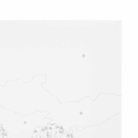 Картина по номерам 40х50 см, ОСТРОВ СОКРОВИЩ "Тишина", на подрамнике, акрил, кисти, 663283