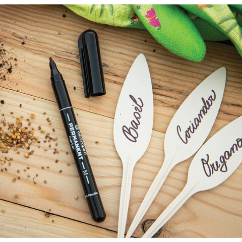 Маркер перманентный CENTROPEN 2846, ЗЕЛЕНЫЙ тонкий наконечник, 1 мм, 628469410