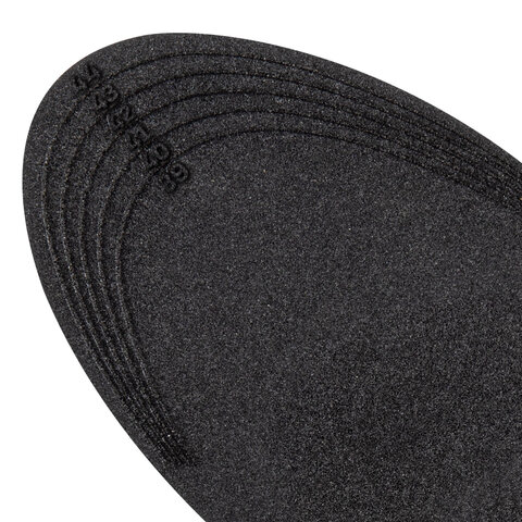 Стельки для обуви с супинатором 4D COMFORT PLUS, материал FOAM, размер RU 38-43 / EU 39-44, с линиями выреза, SHEGRA (ШЕГРА), 700743