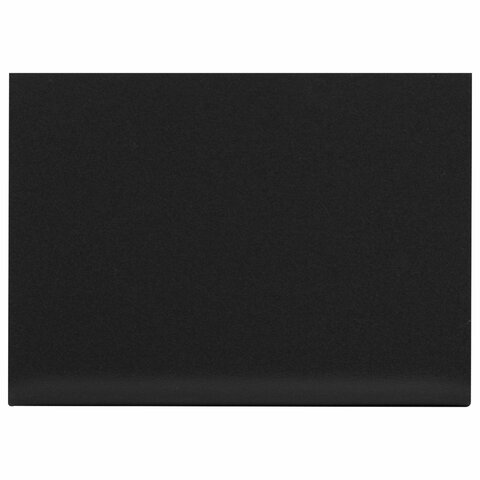 Ценник L-образный для мелового маркера A7 (7,4x10,5 см), КОМПЛЕКТ 10 шт., ПВХ,ЧЕРНЫЙ, BRAUBERG, 291296