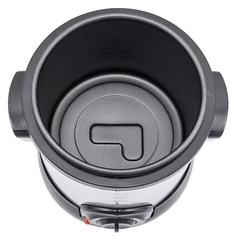 Фритюрница KITFORT KT-2009, 1000 Вт, объем 1 л, регулировка 130-190 °С, 1 корзинка, черная/серебристая, КТ-2009