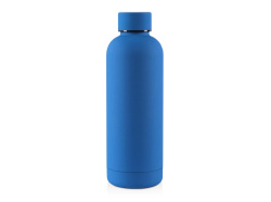 Вакуумная термобутылка ODIN, soft-touch, 550 мл, Цвет синий