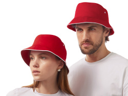 Панама «Hanoi», унисекс, Цвет красный, белый