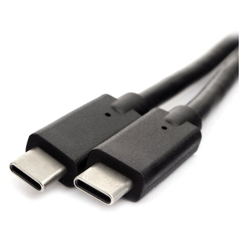 Кабель USB 3.1 Type-C-Type-C, 1,8 м, CABLEXPERT, 5 А, 100 Вт, PD/QC3.0, медь, черный, CCP-USB3.1-CMCM2-1.8M