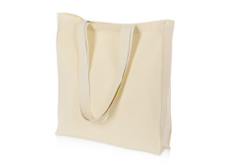 Сумка «Donny» с донной складкой и парусиновыми ручками, Цвет натуральный