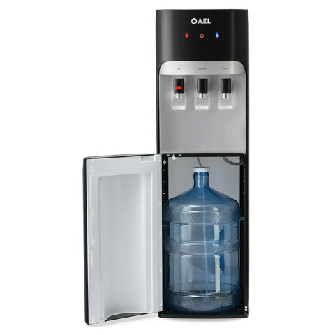 Кулер для воды AEL LD-AEL-808a, напольный, НАГРЕВ/ОХЛАЖДЕНИЕ ЭЛЕКТРОННОЕ бутыль снизу, 472