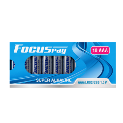 FOCUSray SUPER ALKALINE LR03/BOX10 1/24/48 батарейка, шт (10 шт)