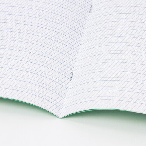 Тетради ДЭК 12 л. КОМПЛЕКТ 20 шт. BRAUBERG КЛАССИКА NEW, частая косая линия, обложка картон, ЗЕЛЕНАЯ, 880055