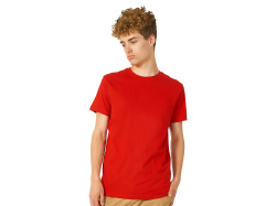 Футболка «HD» из премиального хлопка мужская, Размер L, Цвет красный