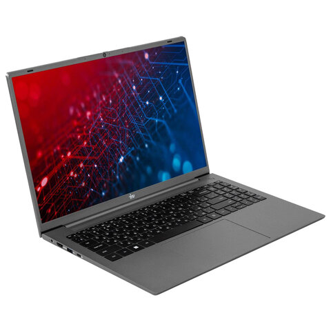 Ноутбук IRU Tactio 16ALB 16", Intel Core i5-1235U, 16 Гб, SSD 256 Гб, Windows 11 Pro, серый, 2110207