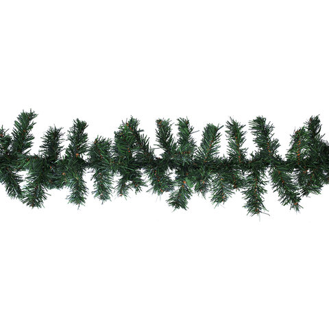 Гирлянда хвойная, длина 270 см, диаметр 20 см, "Хмаs Time", ПВХ, ЗОЛОТАЯ СКАЗКА, 592602