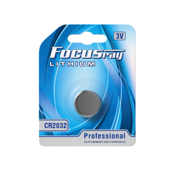 FOCUSray CR2032 BL1 1/10/240 батарейка, шт