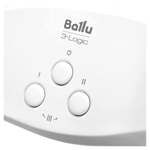 Водонагреватель проточный электрический BALLU 3-Logic TS, ненапорный, 5,5 кВт, 3,1 л/м, кран + душ, НС-1588893