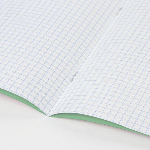 Тетради ДЭК 18 л. КОМПЛЕКТ 10 шт. с ЗЕЛЁНОЙ обложкой, ЮНЛАНДИЯ, клетка, 106749