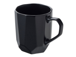 Кружка с гранями «Amery», Цвет черный матовый
