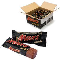 Батончики мини MARS "Minis" шоколадные, 2,7 кг